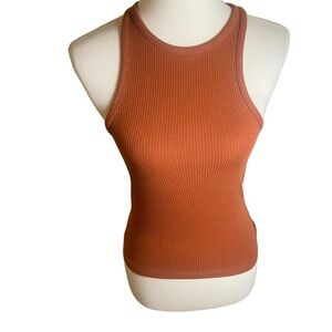 J. Crew Ribbed Racerback Tank Top